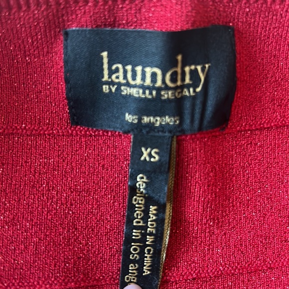 LAUNDRY NWT One Shoulder Bodycon Bandage Dress, XS - Picture 6 of 9